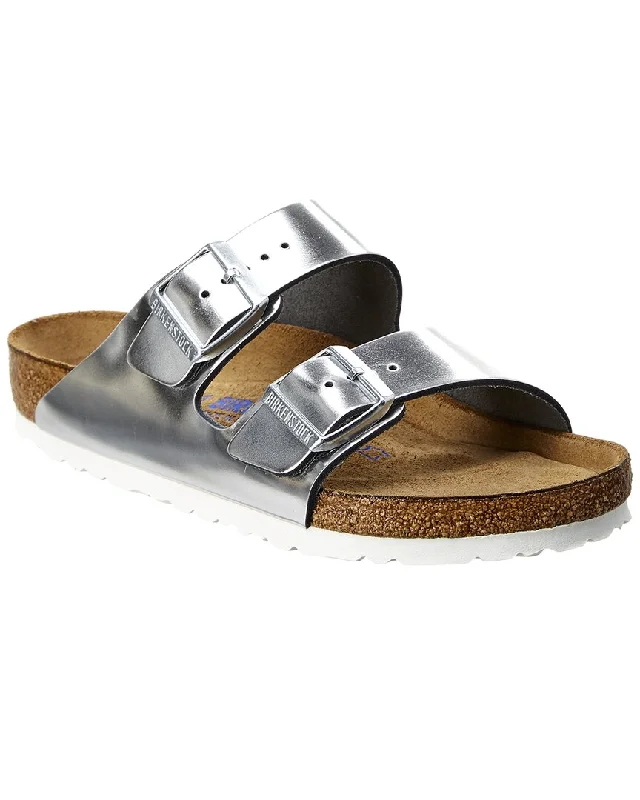 Birkenstock Women's Arizona Soft Footbed Leather Sandal