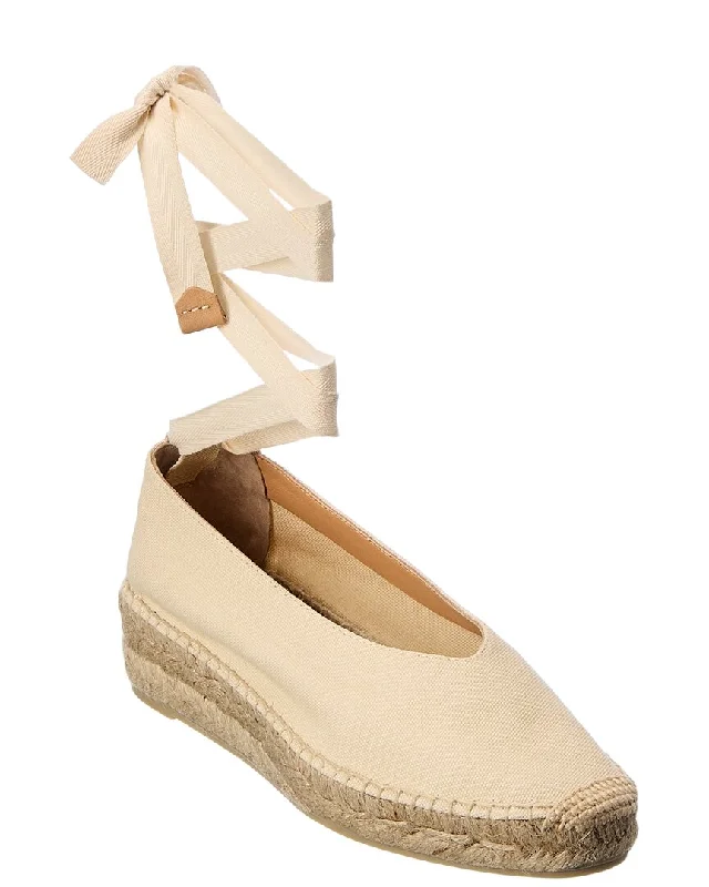 Castañer Gea Canvas Wedge Sandal