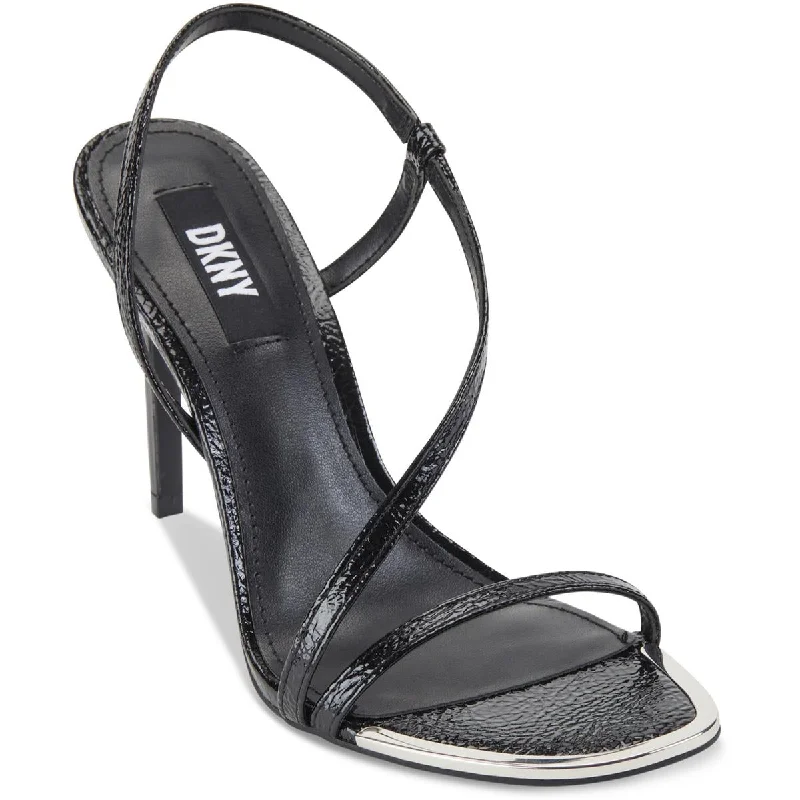 DKNY Womens Danielle Strappy Dressy Slingback Sandals