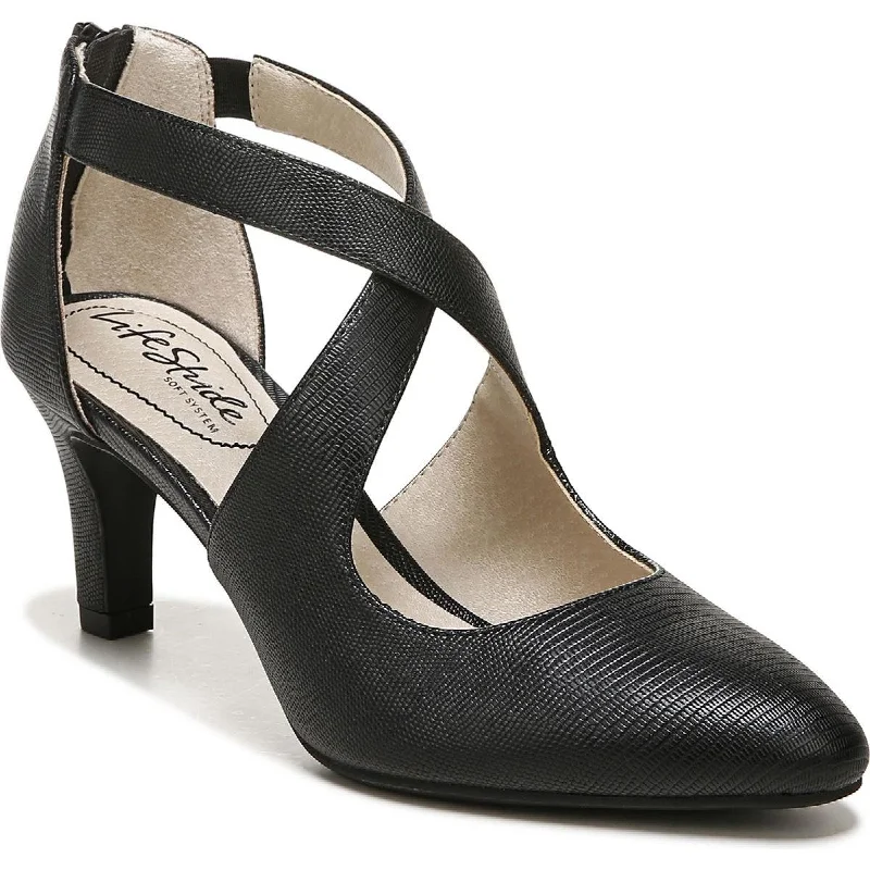 LifeStride Womens Giovanna 3 Ankle Pumps