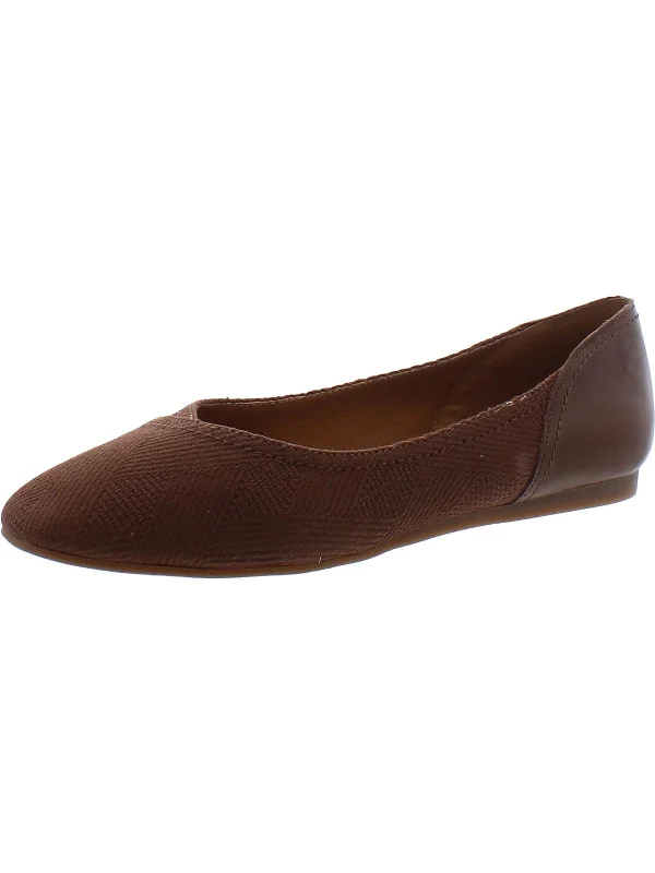 ABIELLE Womens Leather flats Ballet Flats