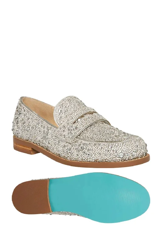 Aron Loafer In Rhinestones