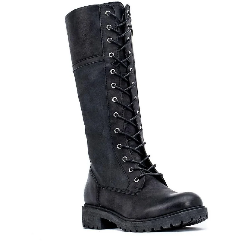 GC Shoes Womens Hanker Combat & Lace-up Boots