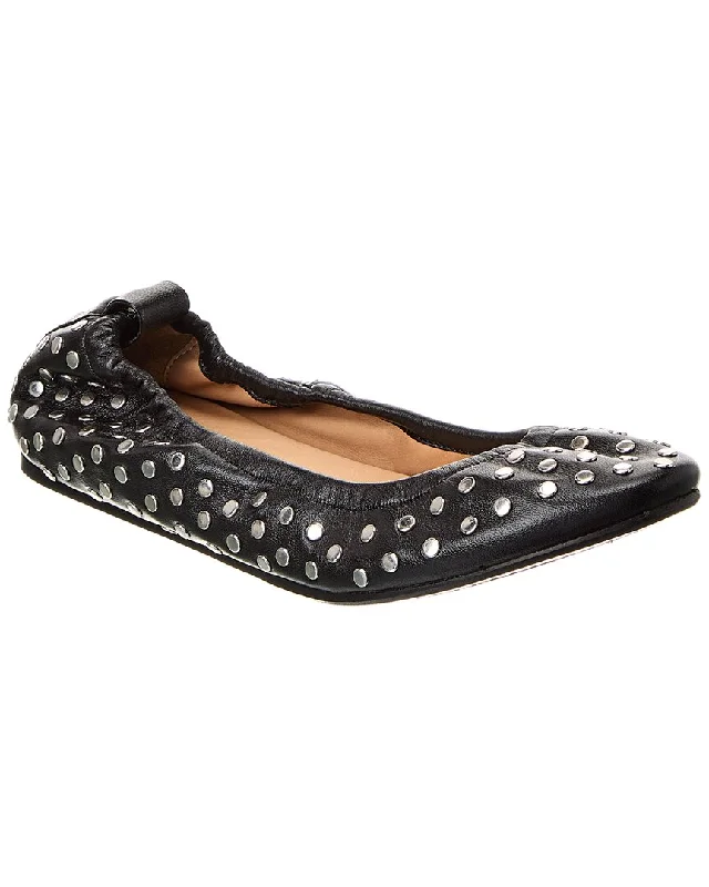 Isabel Marant Belna Leather Ballet Flat