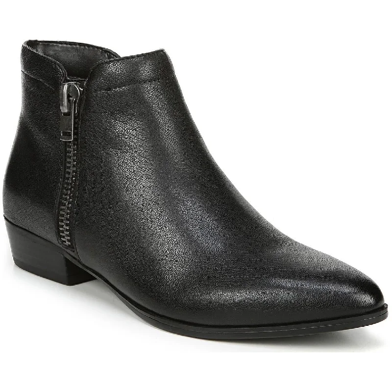 Naturalizer Womens Claire Double Zipper Ankle Booties