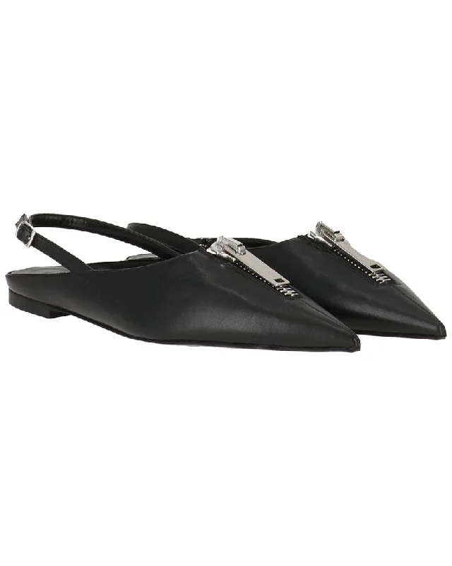 Stella McCartney Zipit Slingback Flat