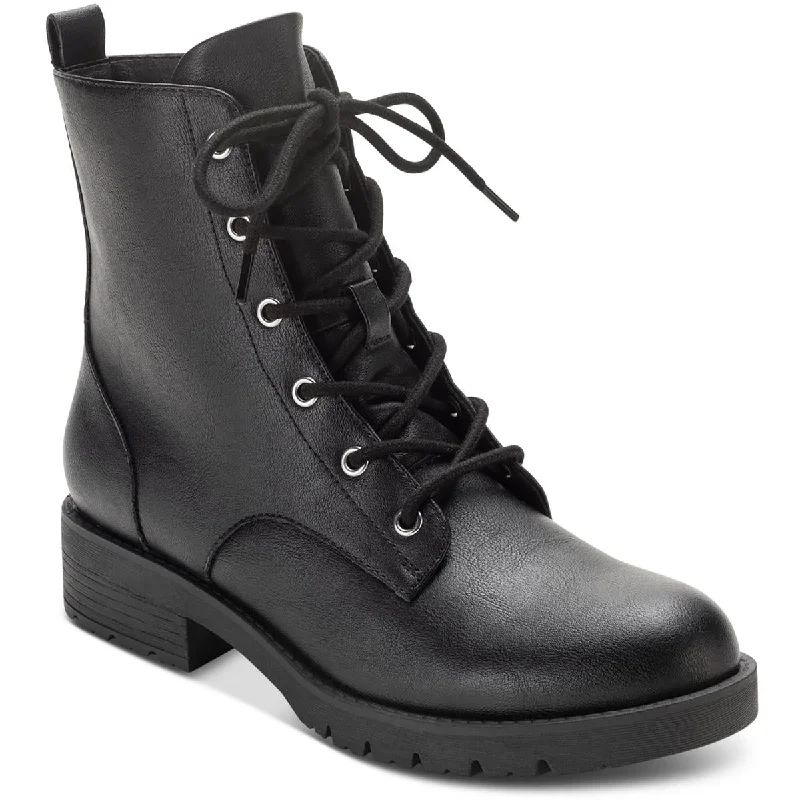 Sun + Stone Womens Frankiee Zipper Ankle Boots