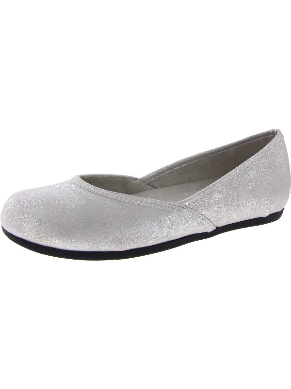 Tamar Womens Slip On Casual Ballet Flats