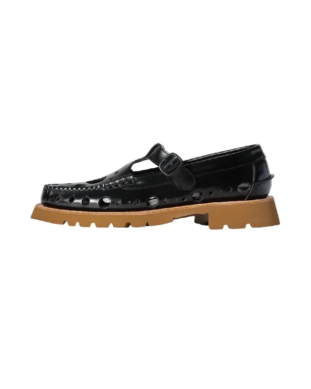 Women's Alber Sport Perforated In Black/beige