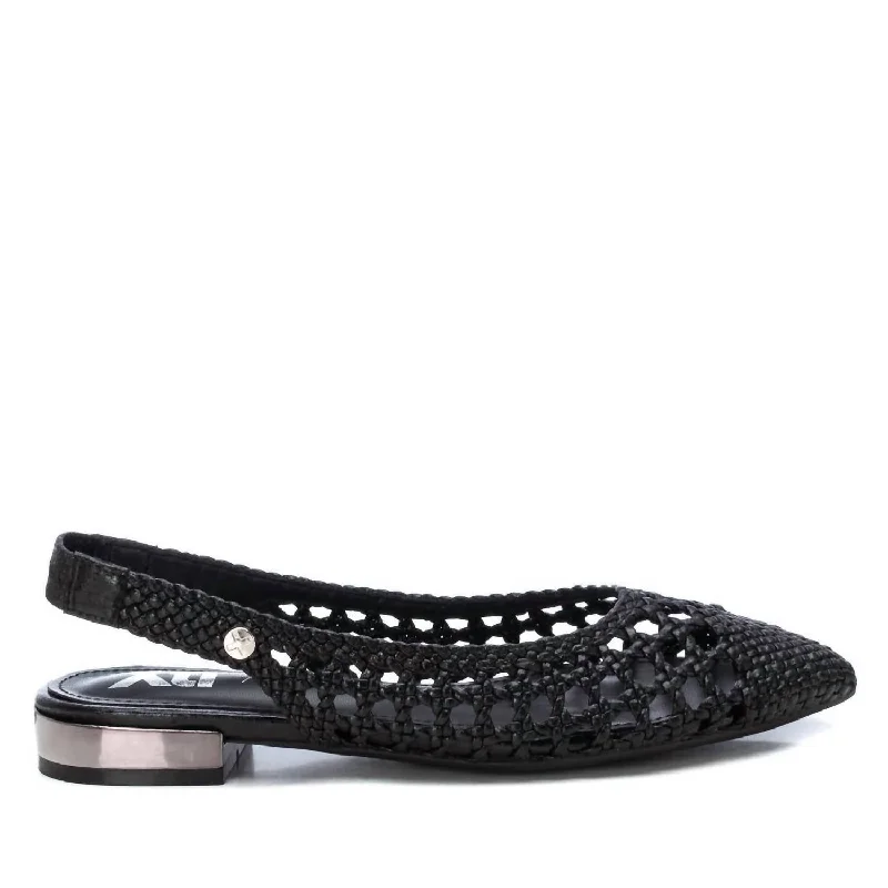 Women's Ballerinas Shoes In Black