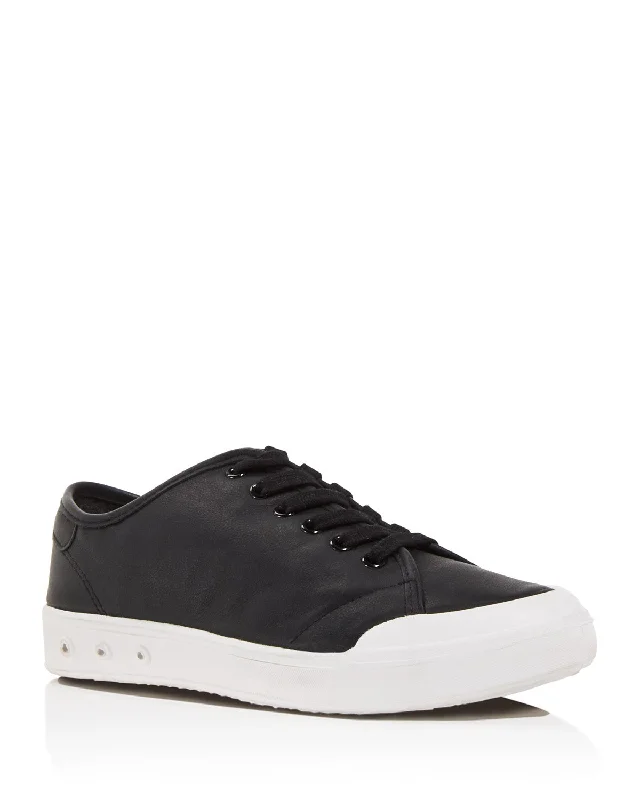 Rag & Bone Standard Issue Black Leather Sneakers (35)