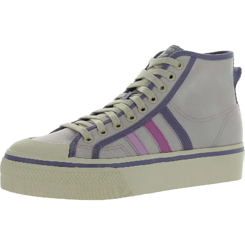 NIZZA PLATFORM MID Womens Trainer Platform High-Top Sneakers