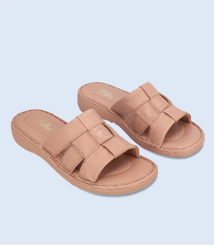 BW7200-PEACH-Women Comfort Slipper