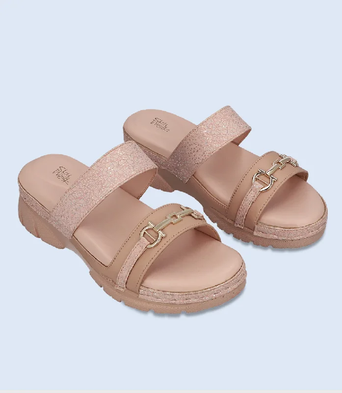 BW7920-TEA-PINK-Women Comfort Slipper