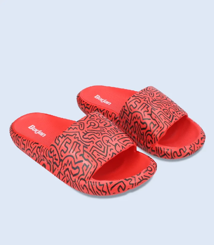 BW8911-RED-Women Sliders