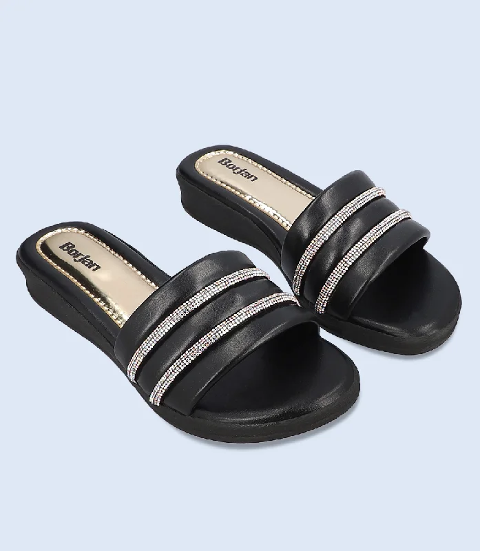 BW9205-BLACK-Women Slipper