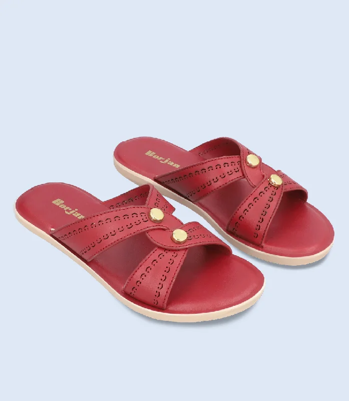 BW9374-Red-Women Slipper