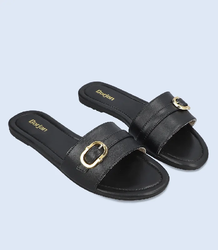 BW9900-BLACK-Women Slipper