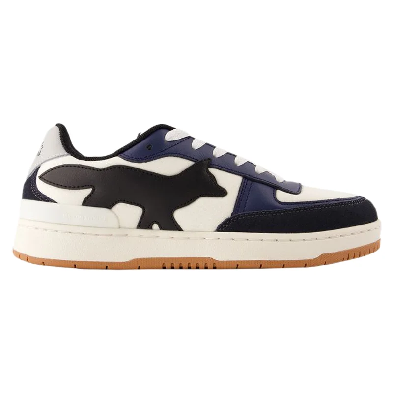 Chiru Sneakers - Maison Kitsune - Leather - Blue