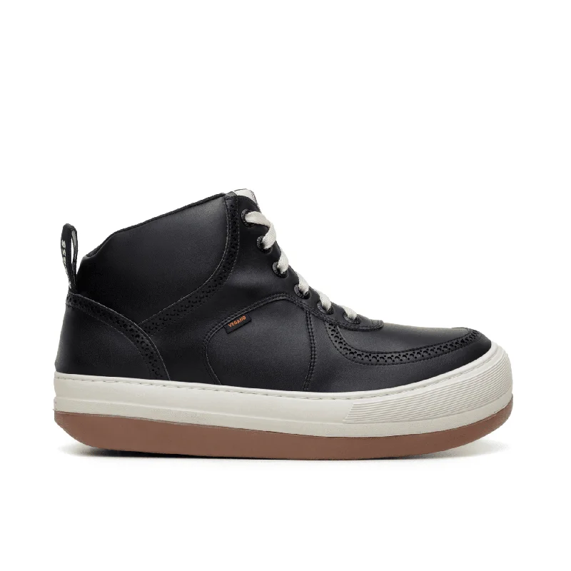 'Harajuku' vegan high-top sneaker by King55 - Black