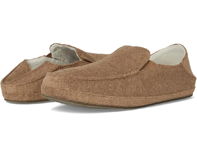 Olukai Nohea Hulu Slipper Tan Tan Women's