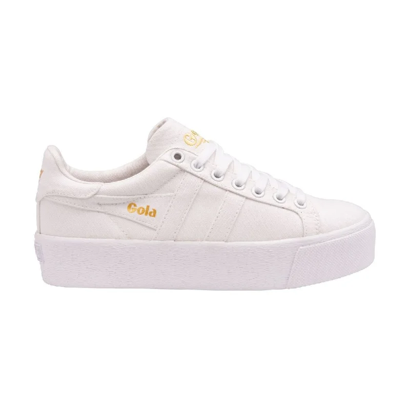 Orchid Platform Canvas Trainer (White)