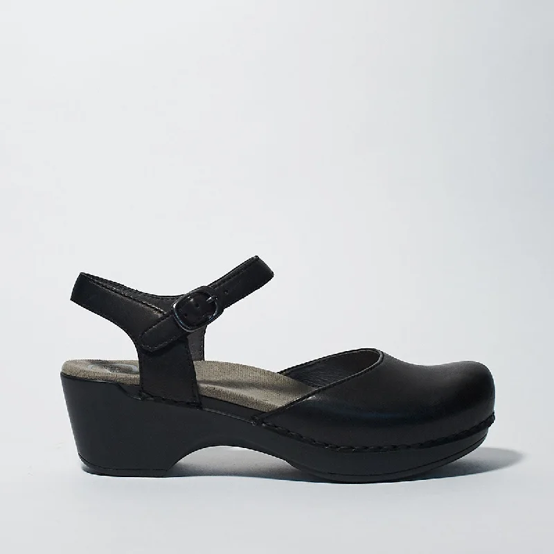 DANSKO SAM CLOG - BLACK