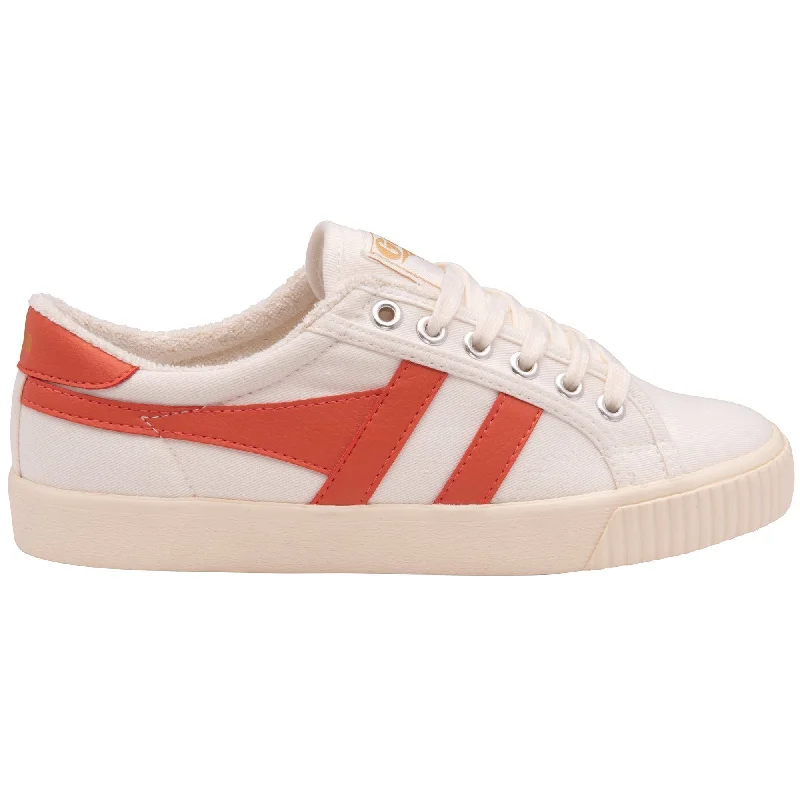 Tennis Mark Cox Trainer (Off White + Hot Coral)