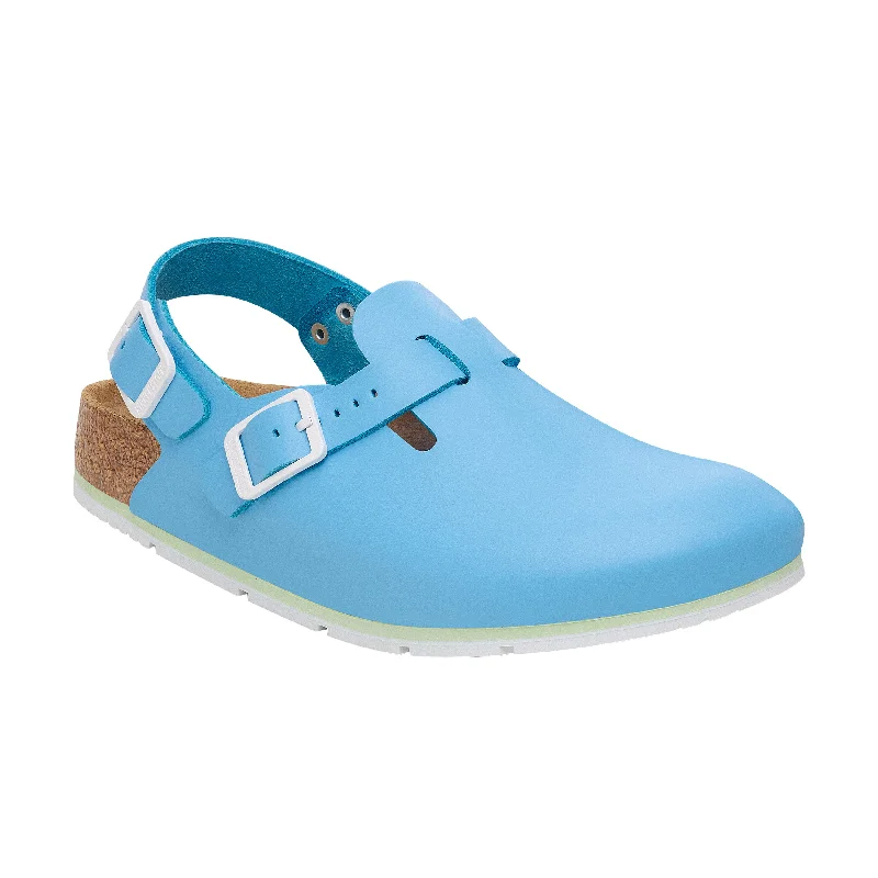 Tokio Pro Sky Blue PU Coated Natural Leather