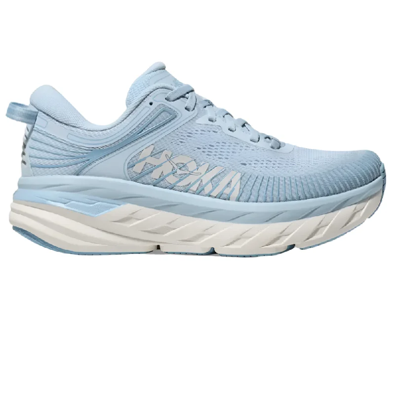 Hoka Women's Bondi 7 Ice Water / White