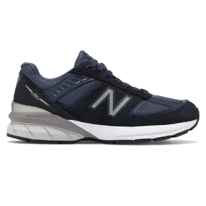 New Balance Women's 990v5 Navy / Silver