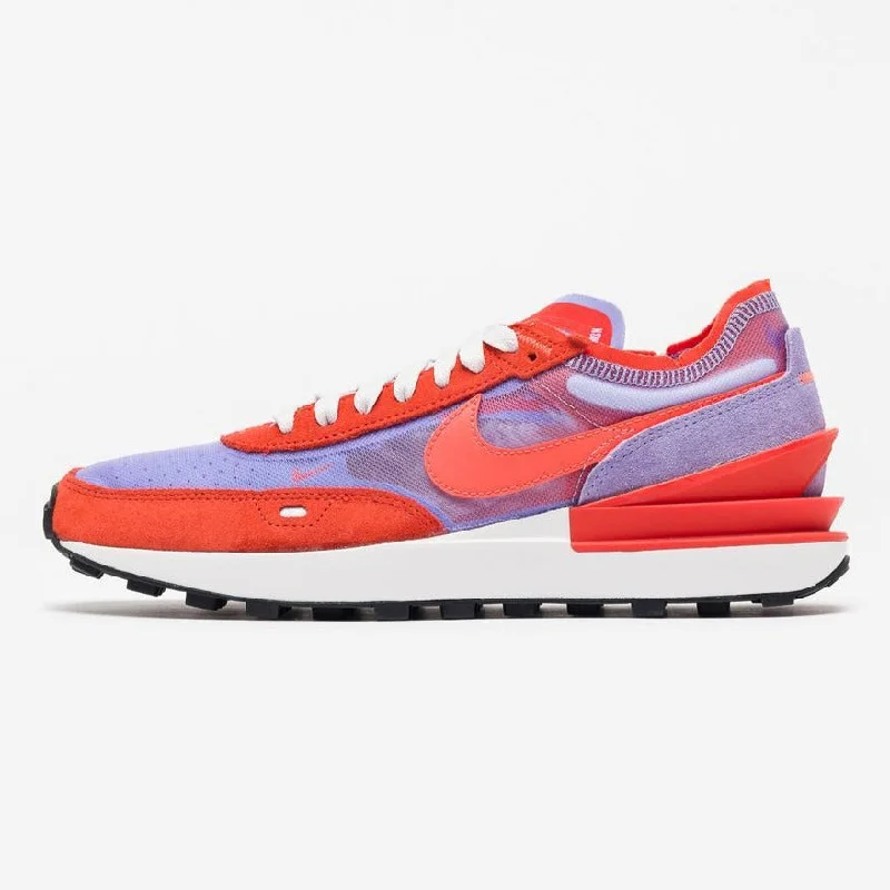 Waffle One Sneaker (Hyper Crimson + Purple Pulse)