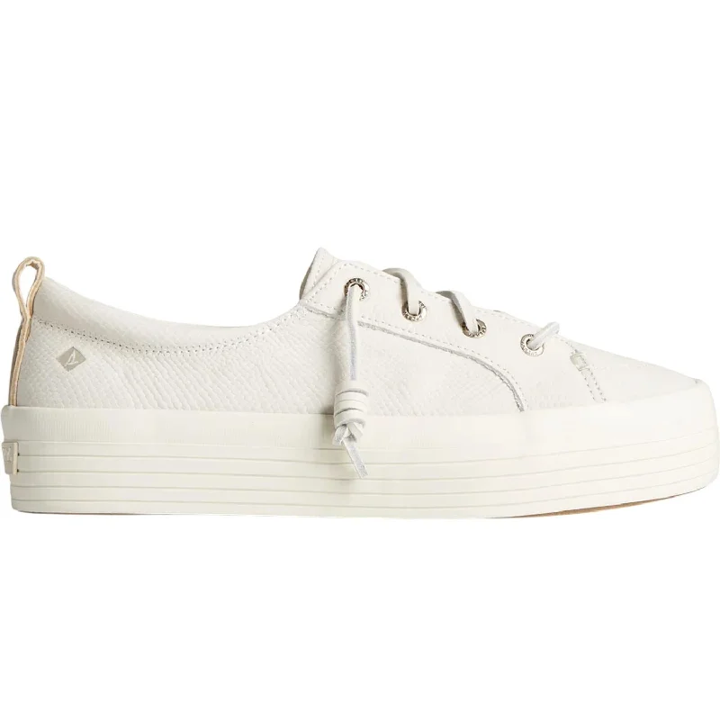 Women's Crest Vibe Platform Sneaker In Snake White